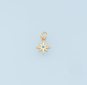 Dainty Starburst Charm