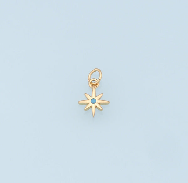 Dainty Starburst Charm